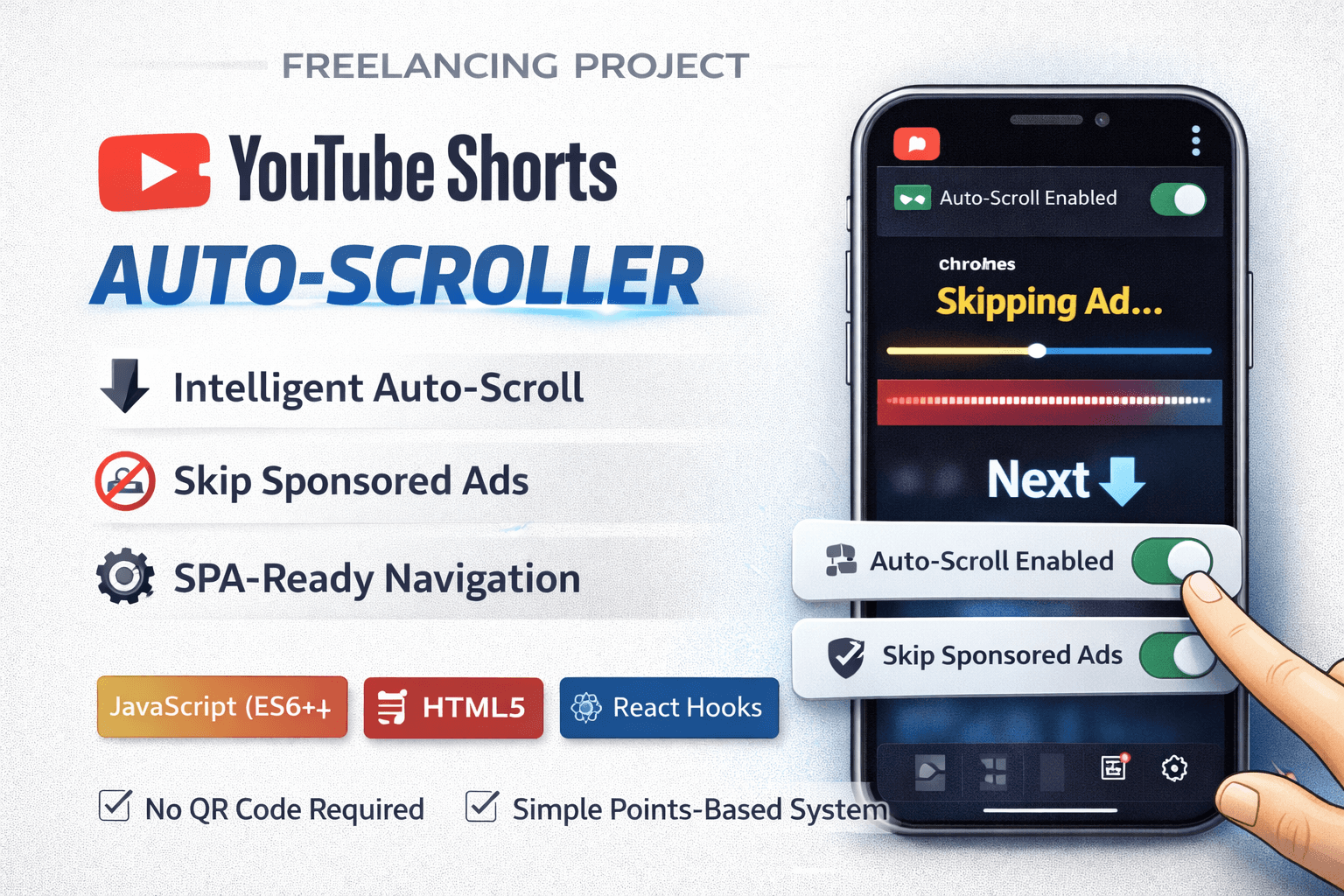 YouTube Shorts Auto-Scroller